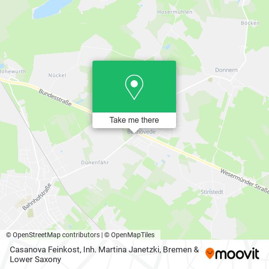 Casanova Feinkost, Inh. Martina Janetzki map