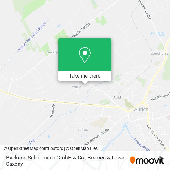 Bäckerei Schuirmann GmbH & Co. map