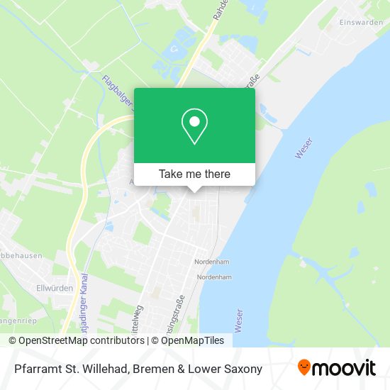 Pfarramt St. Willehad map