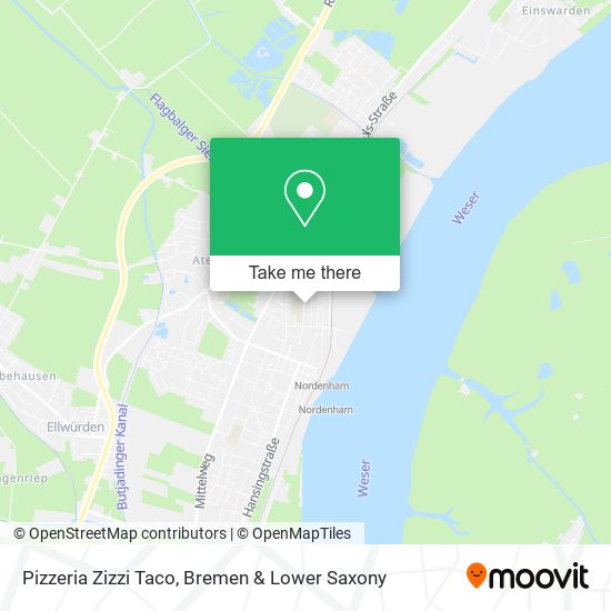 Pizzeria Zizzi Taco map