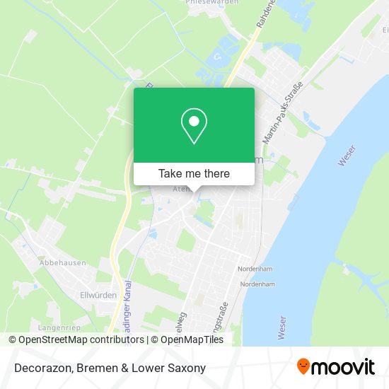Decorazon map