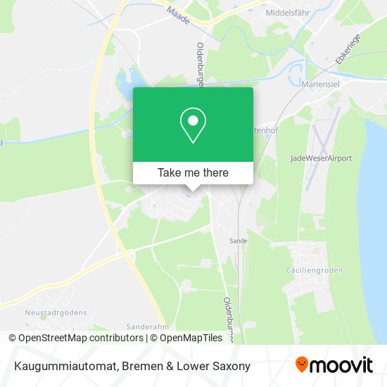Kaugummiautomat map