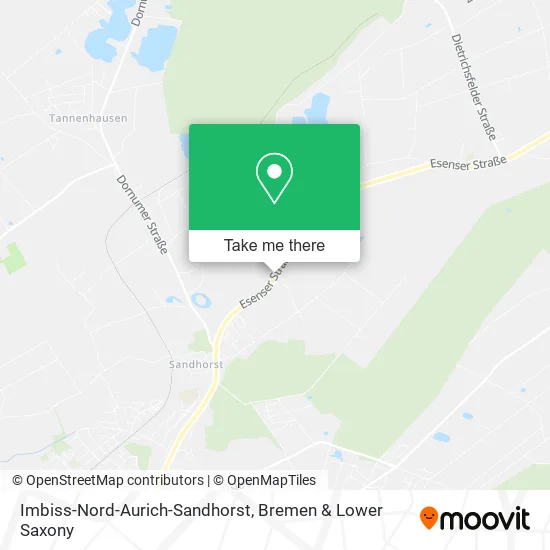 Карта Imbiss-Nord-Aurich-Sandhorst