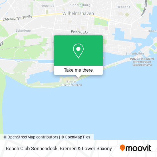 Beach Club Sonnendeck map