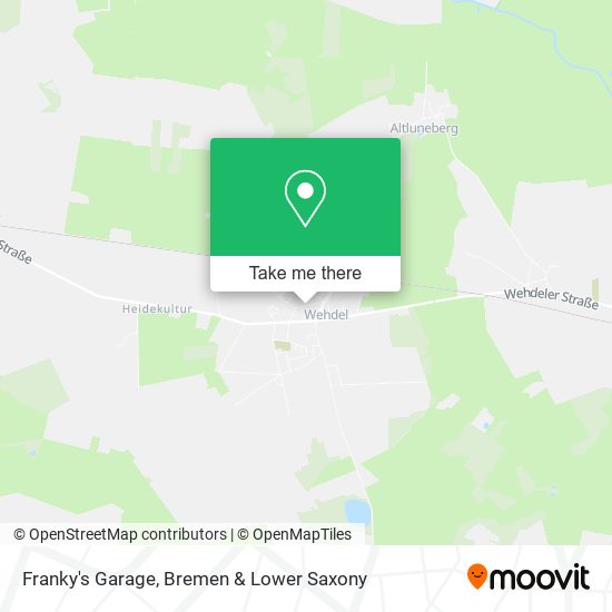 Franky's Garage map
