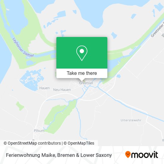 Ferienwohnung Maike map