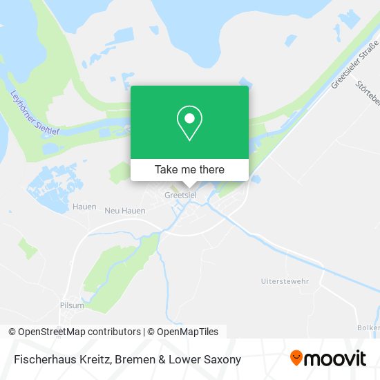 Fischerhaus Kreitz map