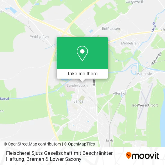 Fleischerei Sjuts Gesellschaft mit Beschränkter Haftung map