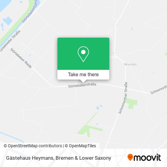 Gästehaus Heymans map