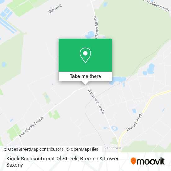 Kiosk Snackautomat Ol Streek map
