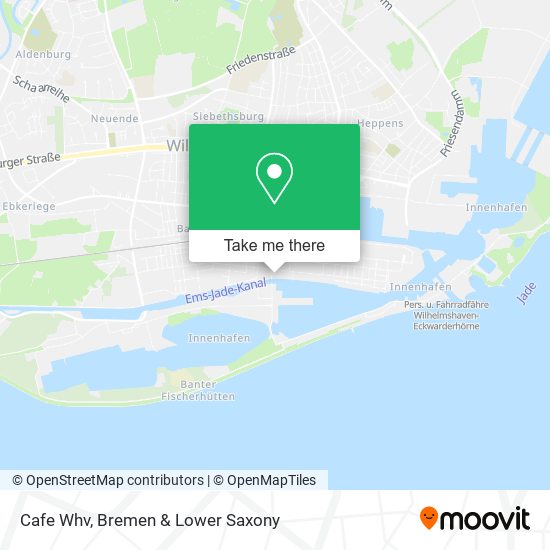 Cafe Whv map
