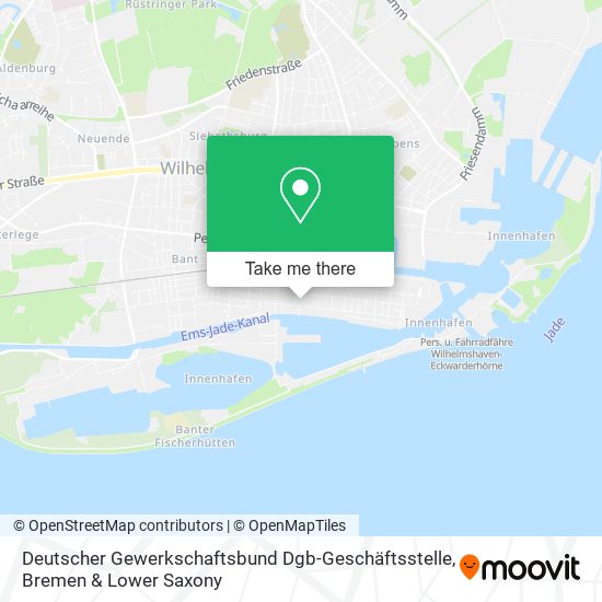 Deutscher Gewerkschaftsbund Dgb-Geschäftsstelle map