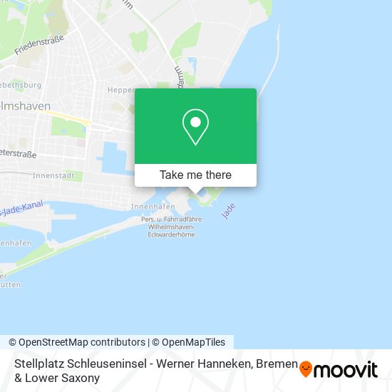 Stellplatz Schleuseninsel - Werner Hanneken map
