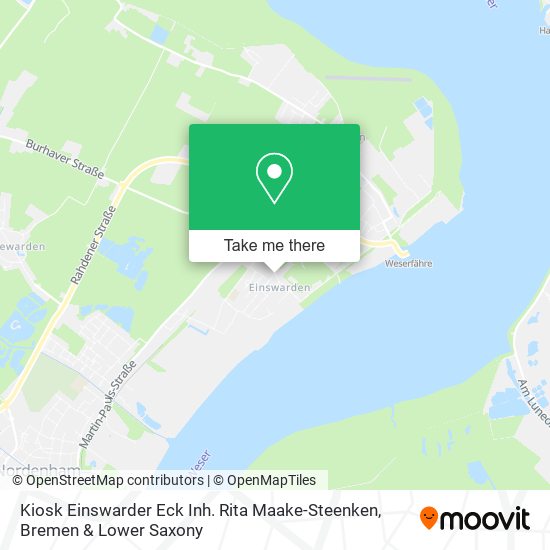 Kiosk Einswarder Eck Inh. Rita Maake-Steenken map