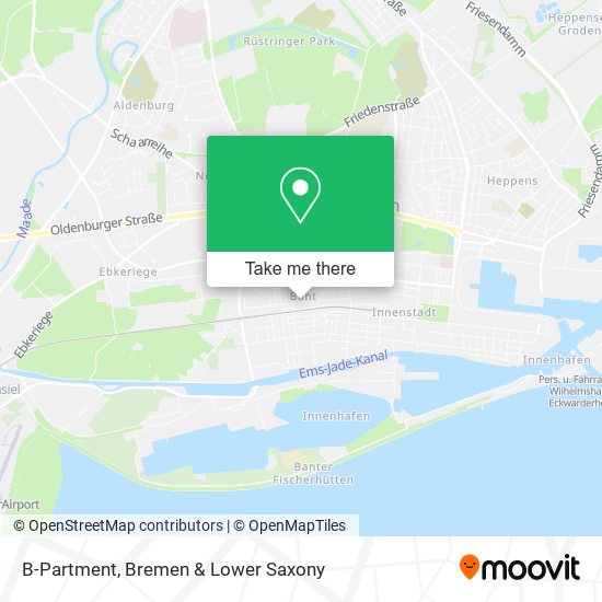 B-Partment map
