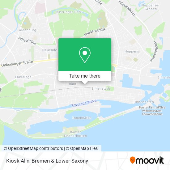 Kiosk Alin map