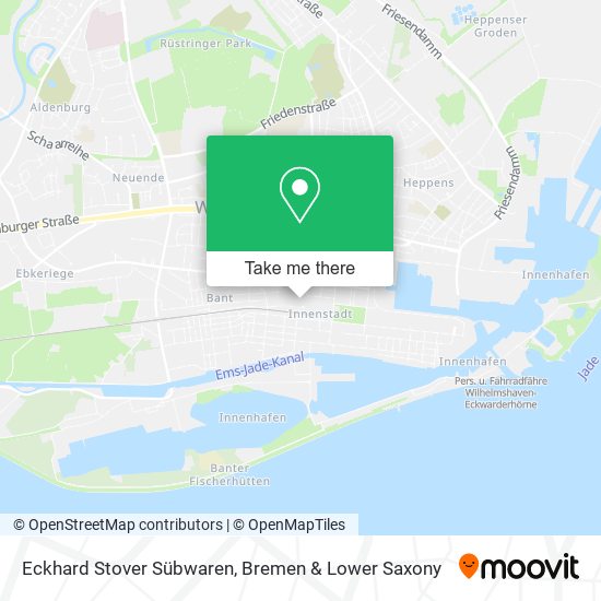 Eckhard Stover Sübwaren map