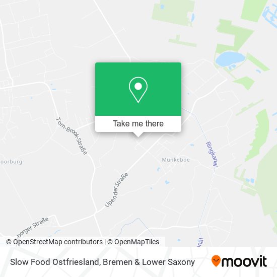 Slow Food Ostfriesland map