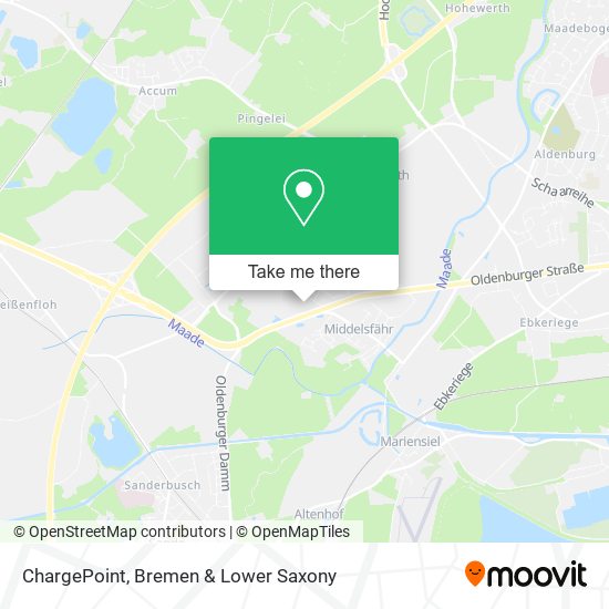 ChargePoint map