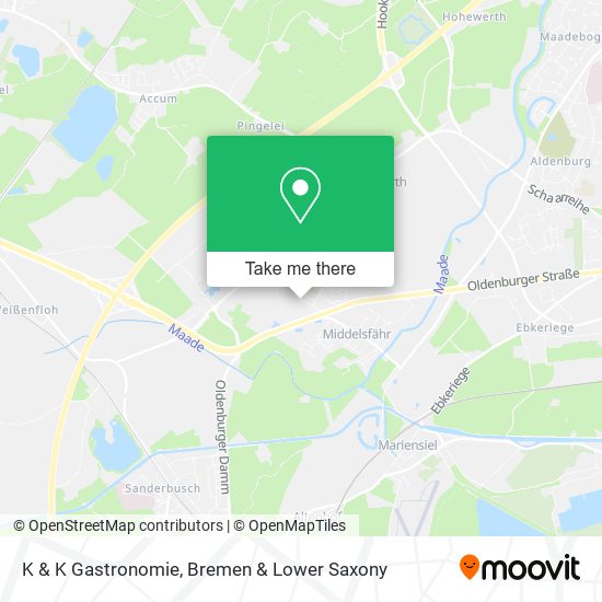 K & K Gastronomie map