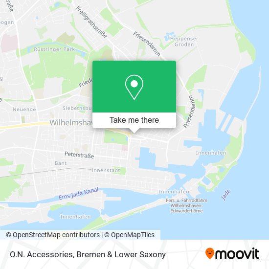 O.N. Accessories map