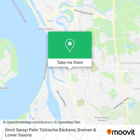 Simit Sarayi Pelin Türkische Bäckerei map