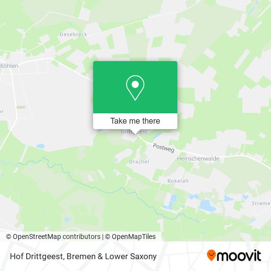 Hof Drittgeest map