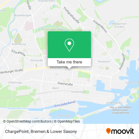 ChargePoint map