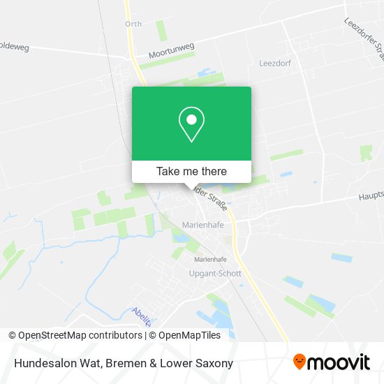 Hundesalon Wat map