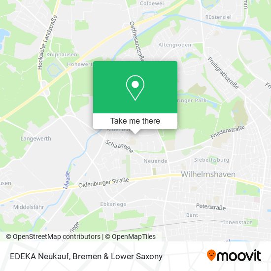 EDEKA Neukauf map