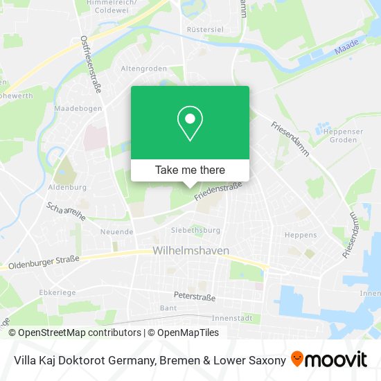 Villa Kaj Doktorot Germany map