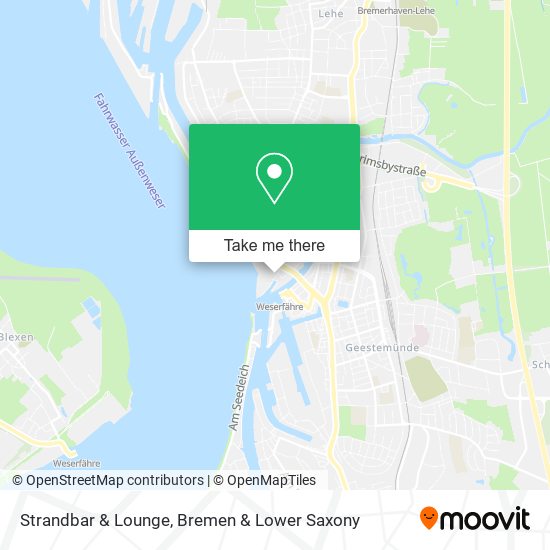 Strandbar & Lounge map
