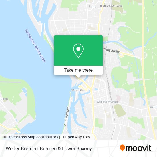 Weder Bremen map