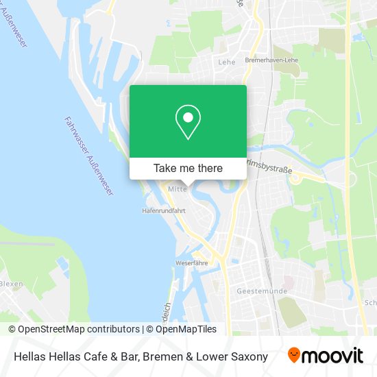 Hellas Hellas Cafe & Bar map