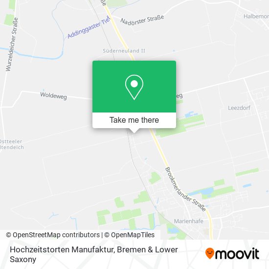 Hochzeitstorten Manufaktur map