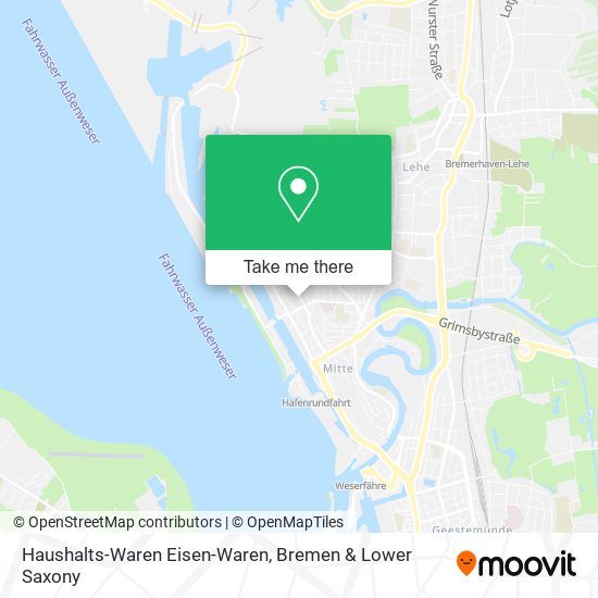 Haushalts-Waren Eisen-Waren map