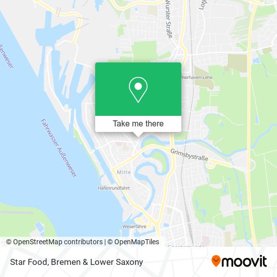 Star Food map