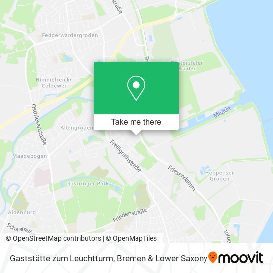 Gaststätte zum Leuchtturm map