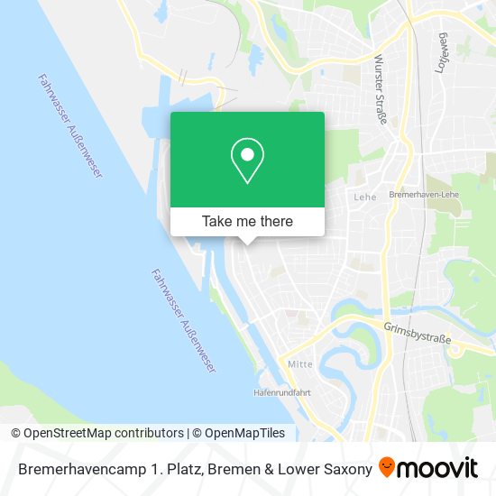 Bremerhavencamp 1. Platz map