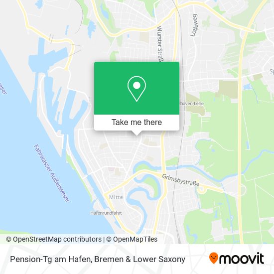 Pension-Tg am Hafen map