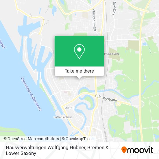 Hausverwaltungen Wolfgang Hübner map