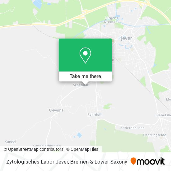 Zytologisches Labor Jever map