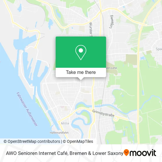 Карта AWO Senioren Internet Café