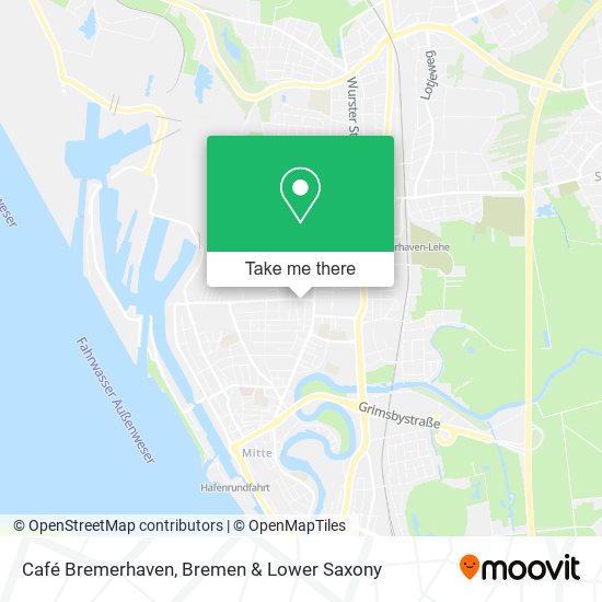 Café Bremerhaven map