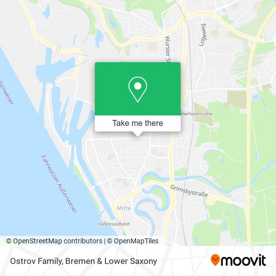 Ostrov Family map