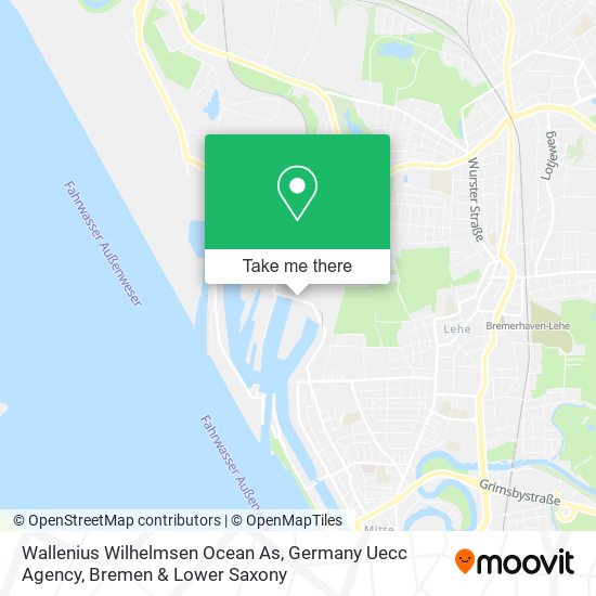 Wallenius Wilhelmsen Ocean As, Germany Uecc Agency map
