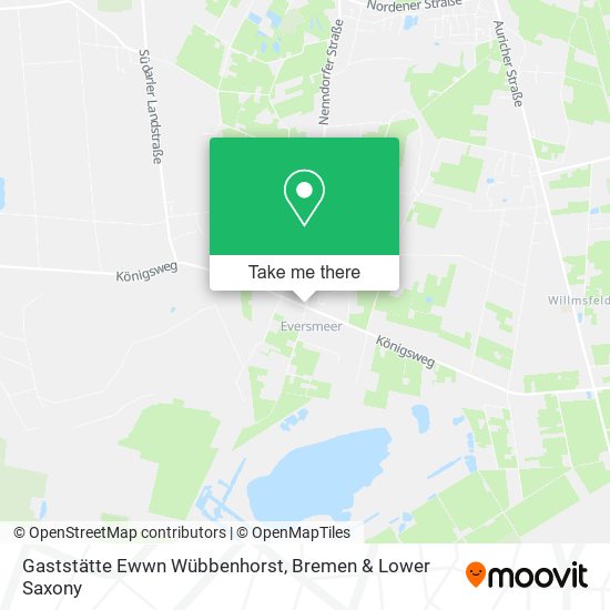 Gaststätte Ewwn Wübbenhorst map