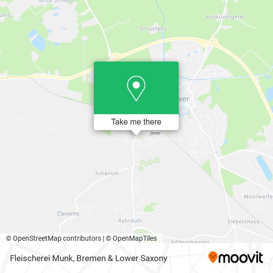 Fleischerei Munk map