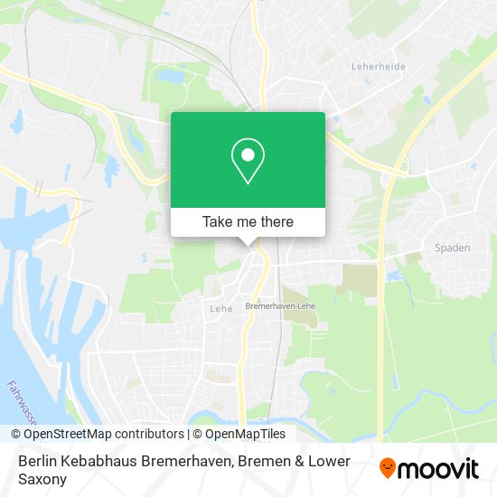 Berlin Kebabhaus Bremerhaven map