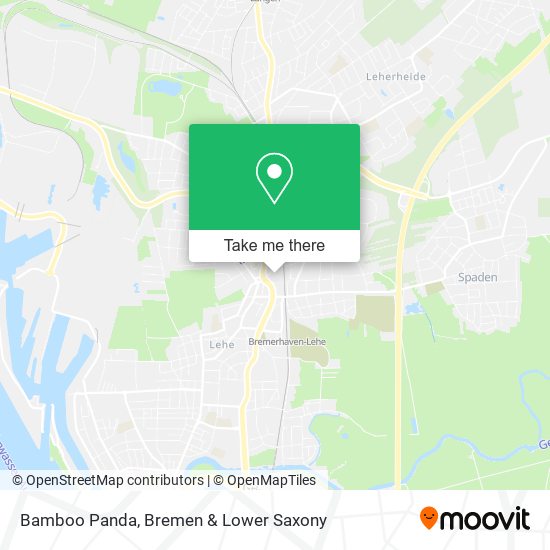Bamboo Panda map
